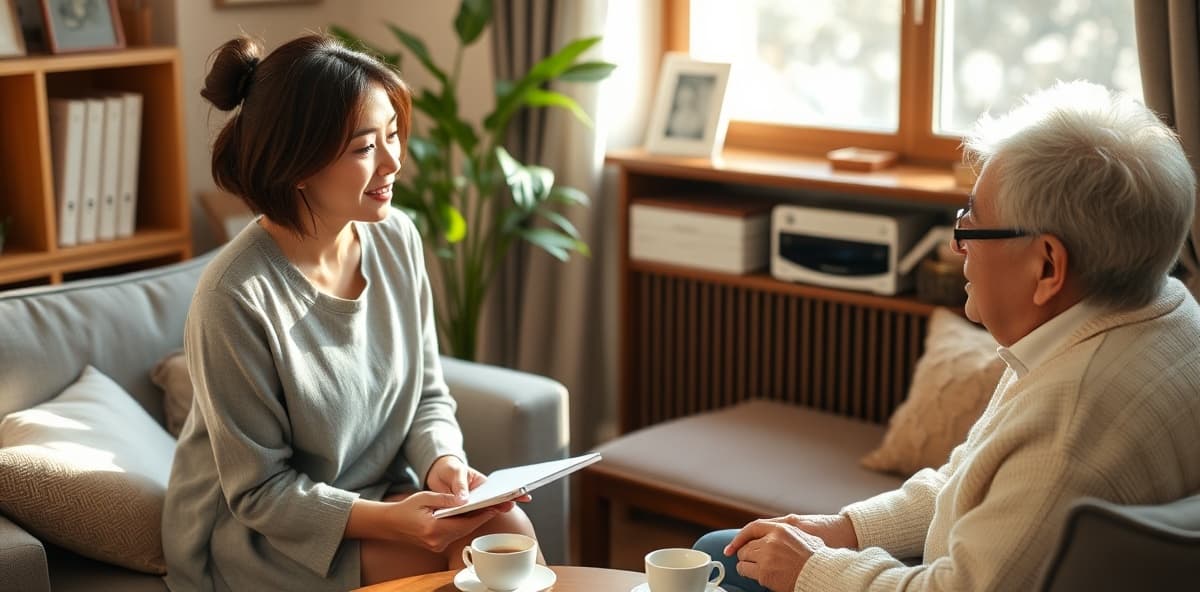 傾聴サービスの様子